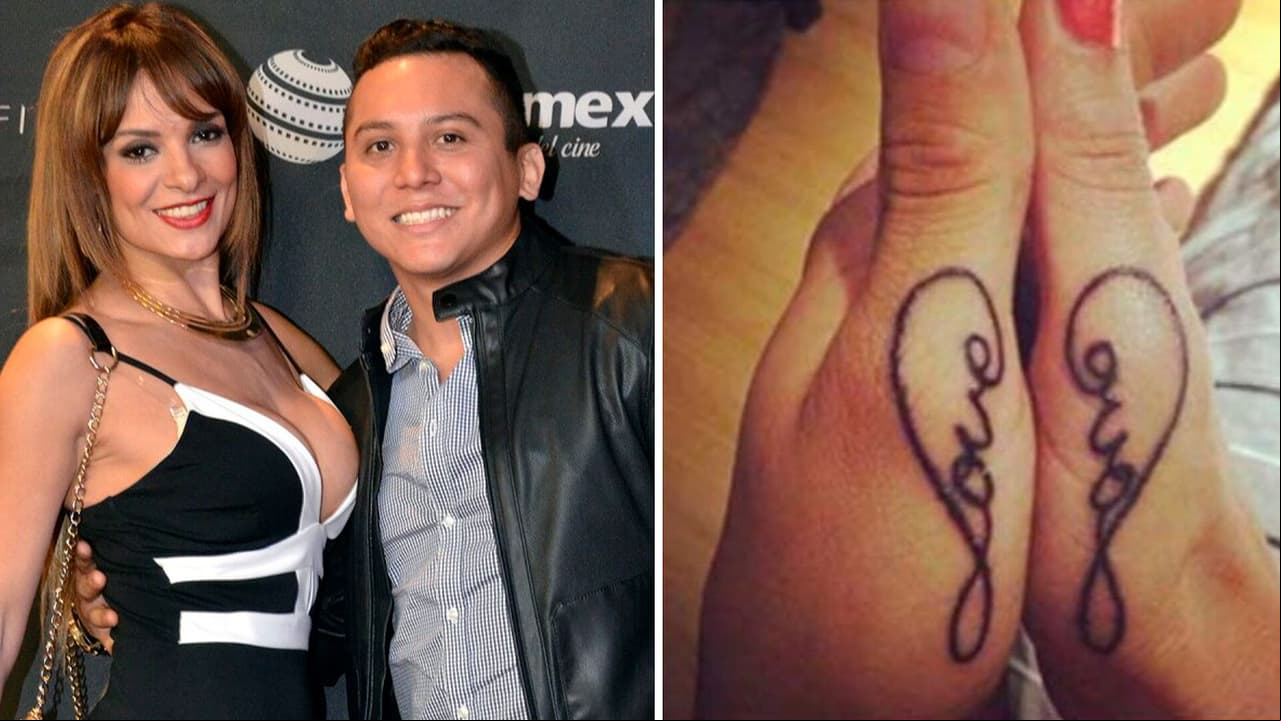 Edwin Luna y Alma Cero: Así presumieron el tatuaje que selló su amor