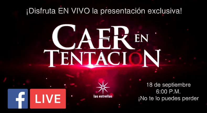 ¡No te pierdas la presentación en vivo de 'Caer en tentación'!