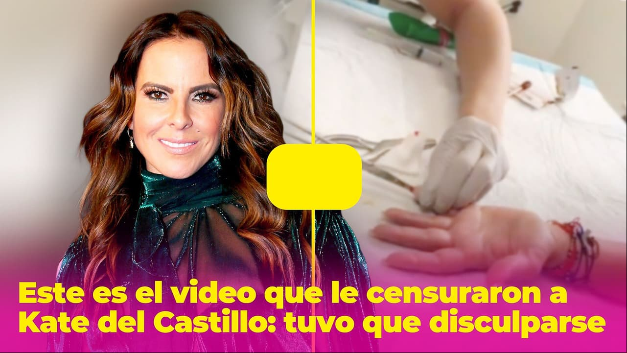 Este es el video que le censuraron a Kate del Castillo y por el que tuvo que disculparse