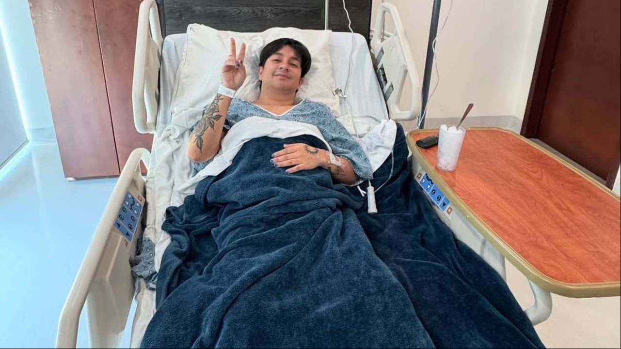El influencer fue hospitalizado de emergencia