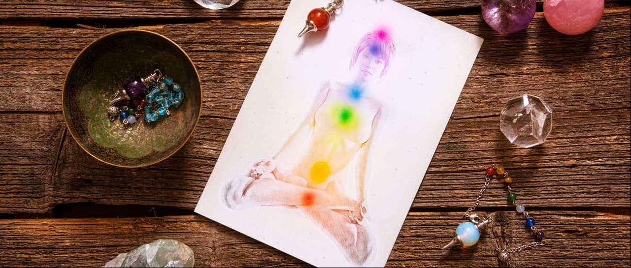 Mira la relación que tienen los siete chakras con tu cuerpo