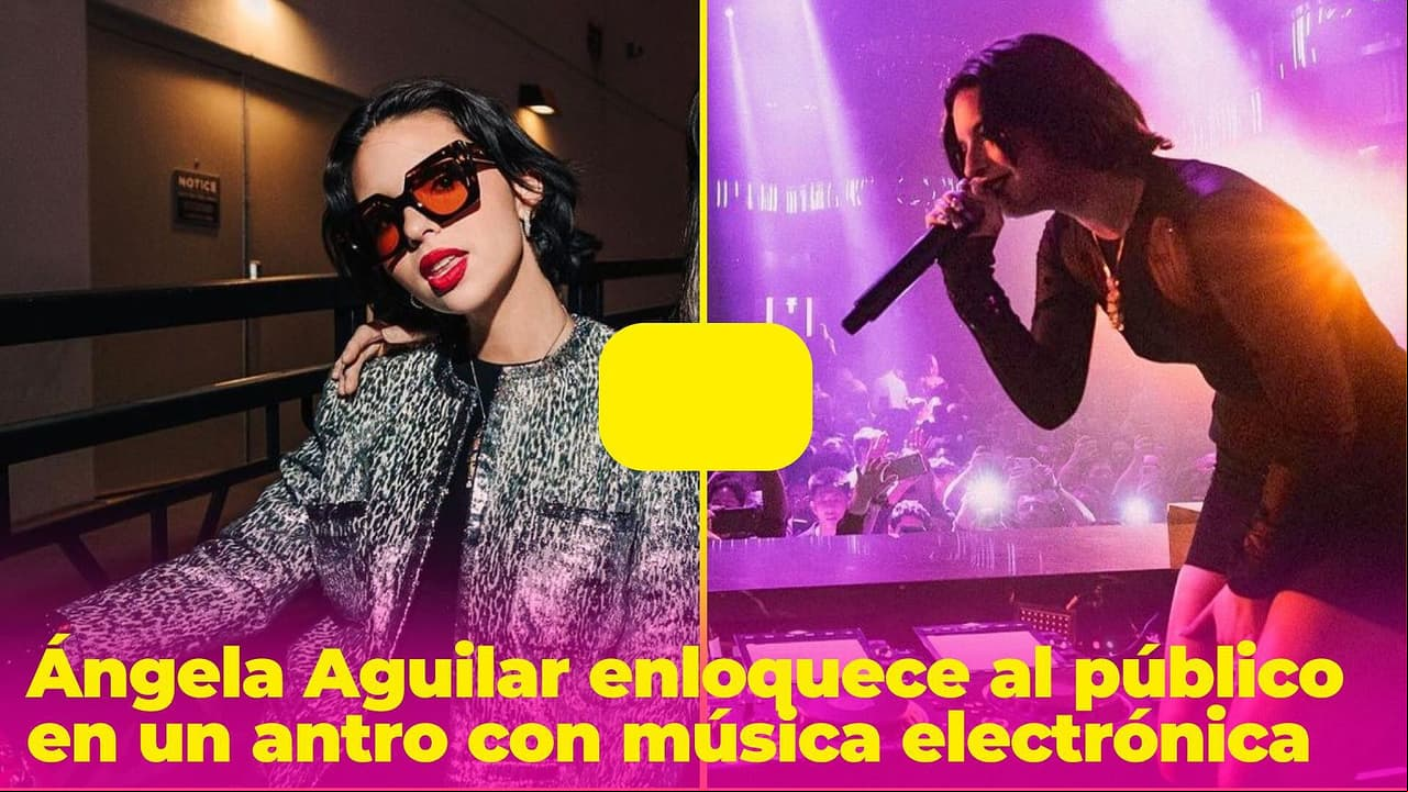 Ángela Aguilar 'cambia' de género musical y presume su nueva faceta en un antro