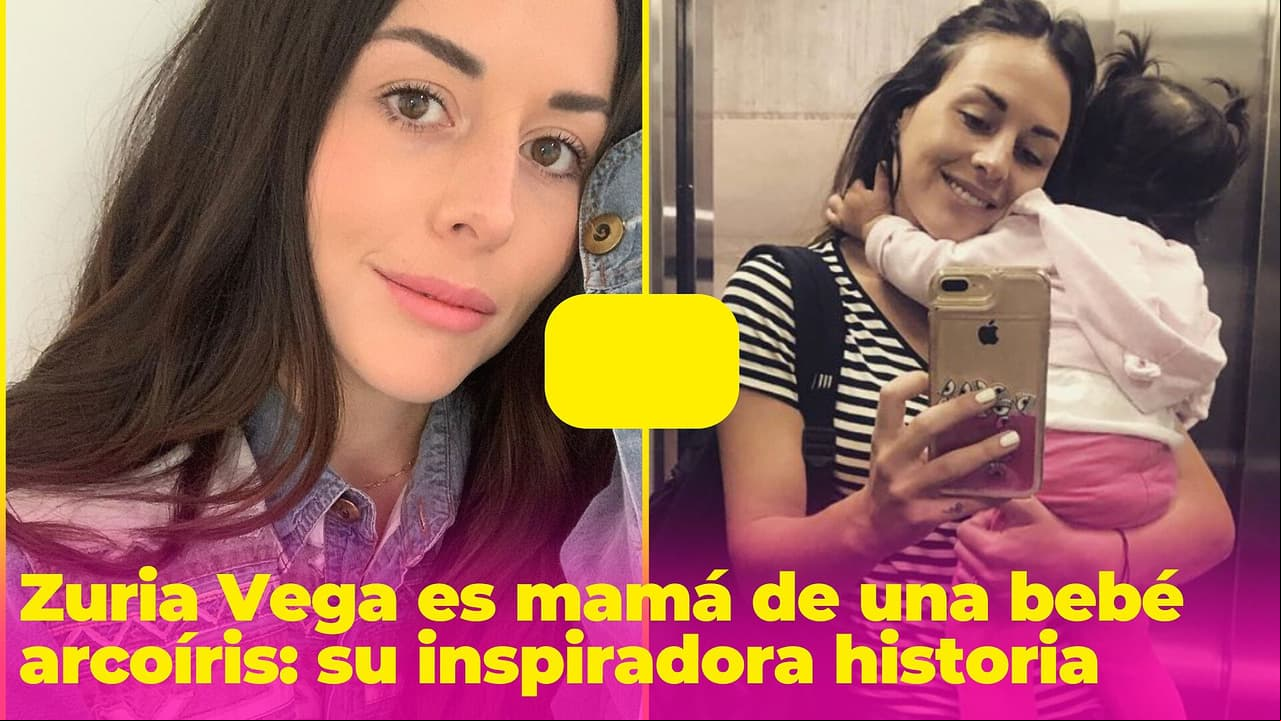 Zuria Vega es madre de una bebé arcoíris: un final feliz para una historia dolorosa
