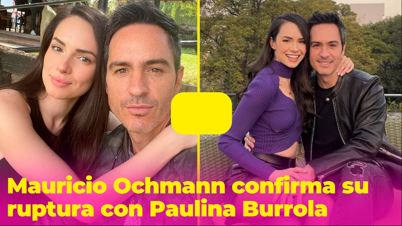 Mauricio Ochmann vuelve a la soltería: explicó por qué terminó su relación con Paulina Burrola
