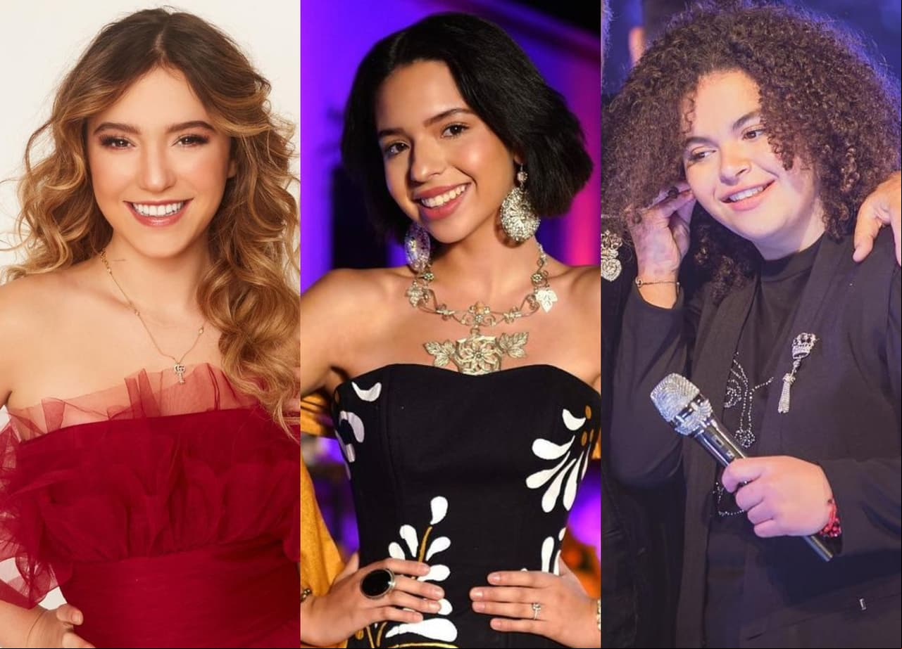 Mía Rubín, Ángela Aguilar y Lucerito Mijares, las promesas de la música