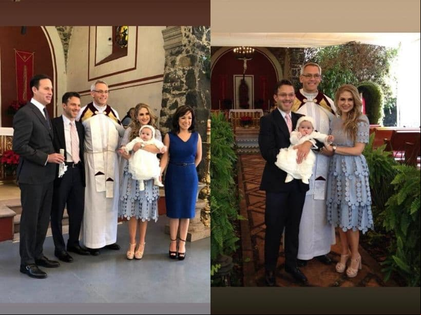 “@rodrigo_luque y yo teníamos la ilusión de celebrar el bautizo de Martina, era un día muy esperado y salió increíble. Gracias a todos los que lo hicieron posible”, agregó más tarde en su perfil social.