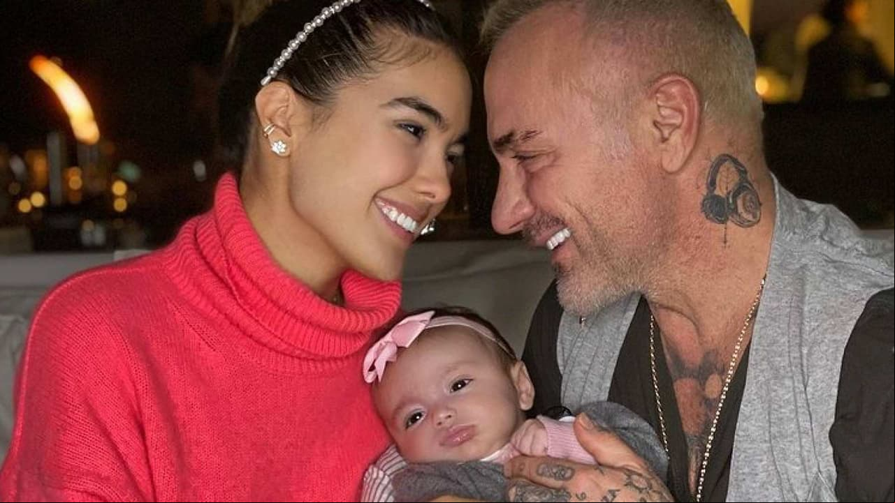 Gianluca Vacchi presume el cuarto de ensueño de su bebé: está decorado con un enorme globo aerostático