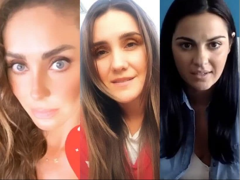 Durante el aislamiento voluntario que miles siguen para frenar el brote de coronavirus alrededor del mundo, parece que famosas como Anahí, Dulce María y Maite Perroni decidieron poner también en cuarentena al maquillaje, pues se han dejado ver en sus últimas publicaciones con el rostro al natural. 
<br>