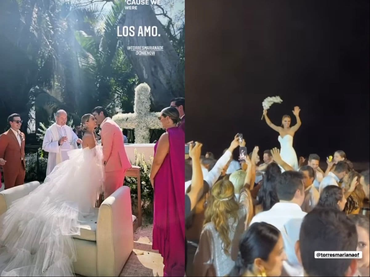 Mariana Torres se casó con Jonathan Nienow tras varios años de relación.