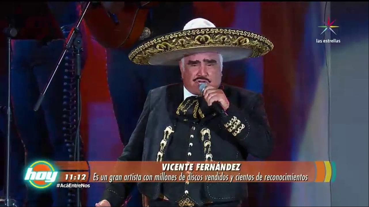 Checa lo que nos dijo Vicente Fernández en ¡Exclusiva!
