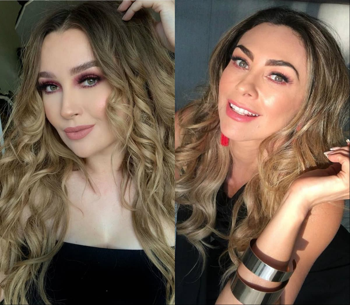Comparan a Aracely Arámbula con esposa de Larry Hernández y afirman que son idénticas