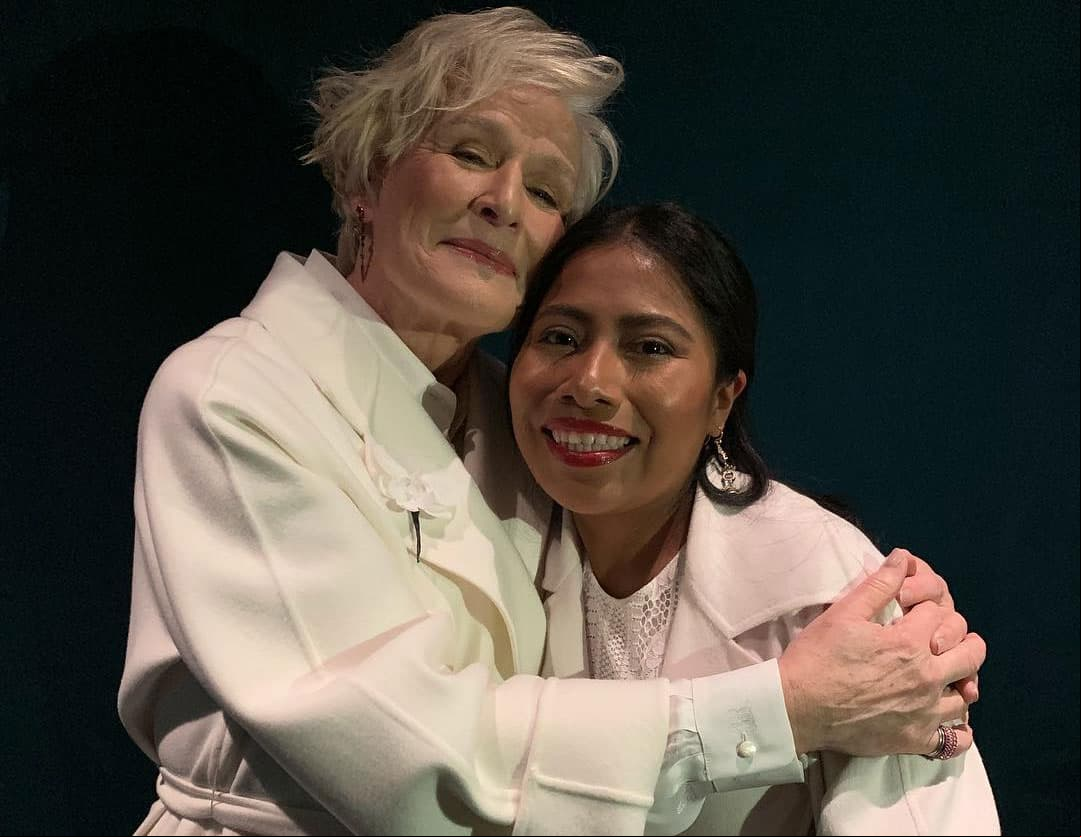 Yalitza Aparicio es elogiada por la nominada al Oscar, Glenn Close, en Instagram