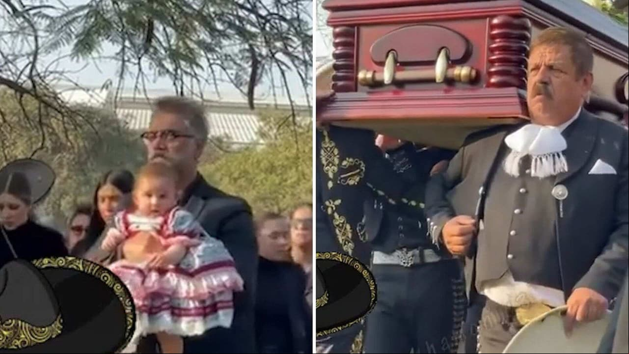 Cayetana, hija de Camila Fernández, así se despidió de su bisabuelo Vicente Fernández