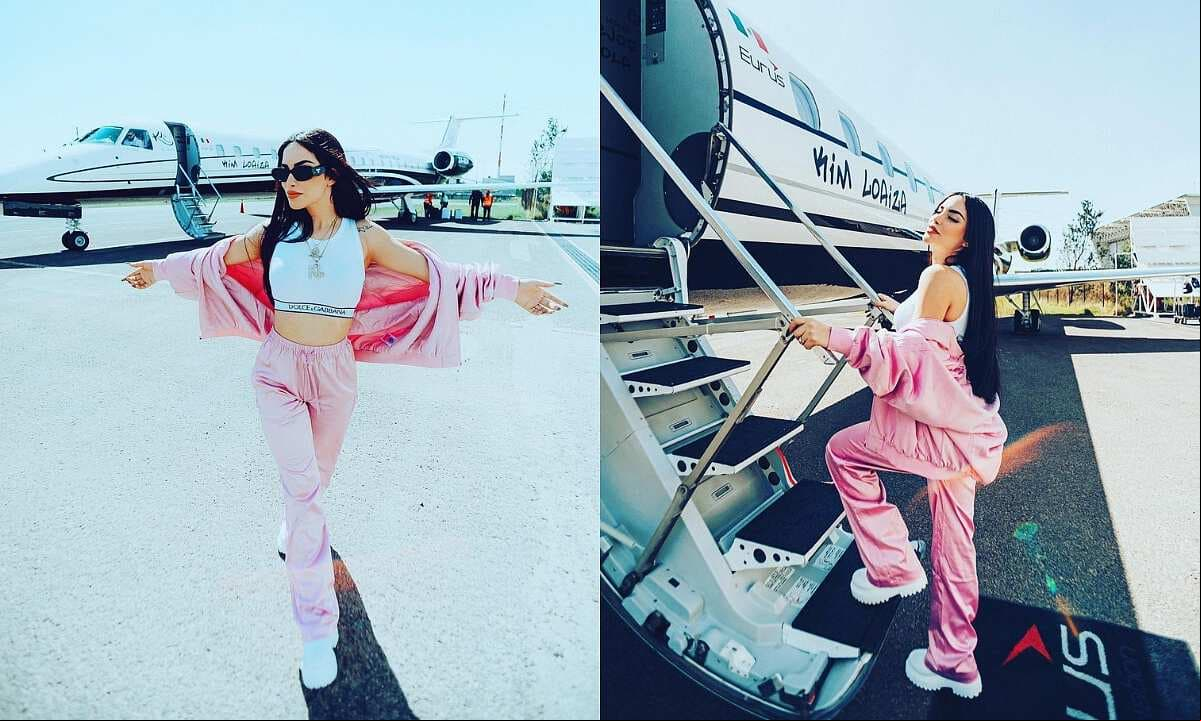 Kimberly Loaiza presume su lujoso avión privado y deja con la boca abierta en redes sociales
