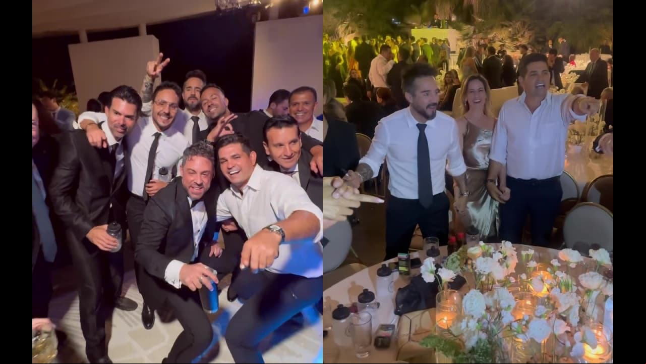 Estos famosos fueron a la boda del actor de Abismo de Pasión