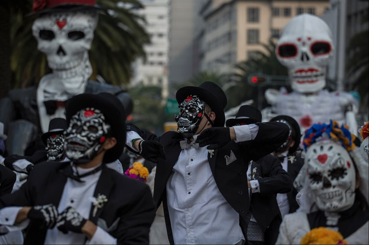 Los catrines hicieron bailar a los asistentes al magno evento.
