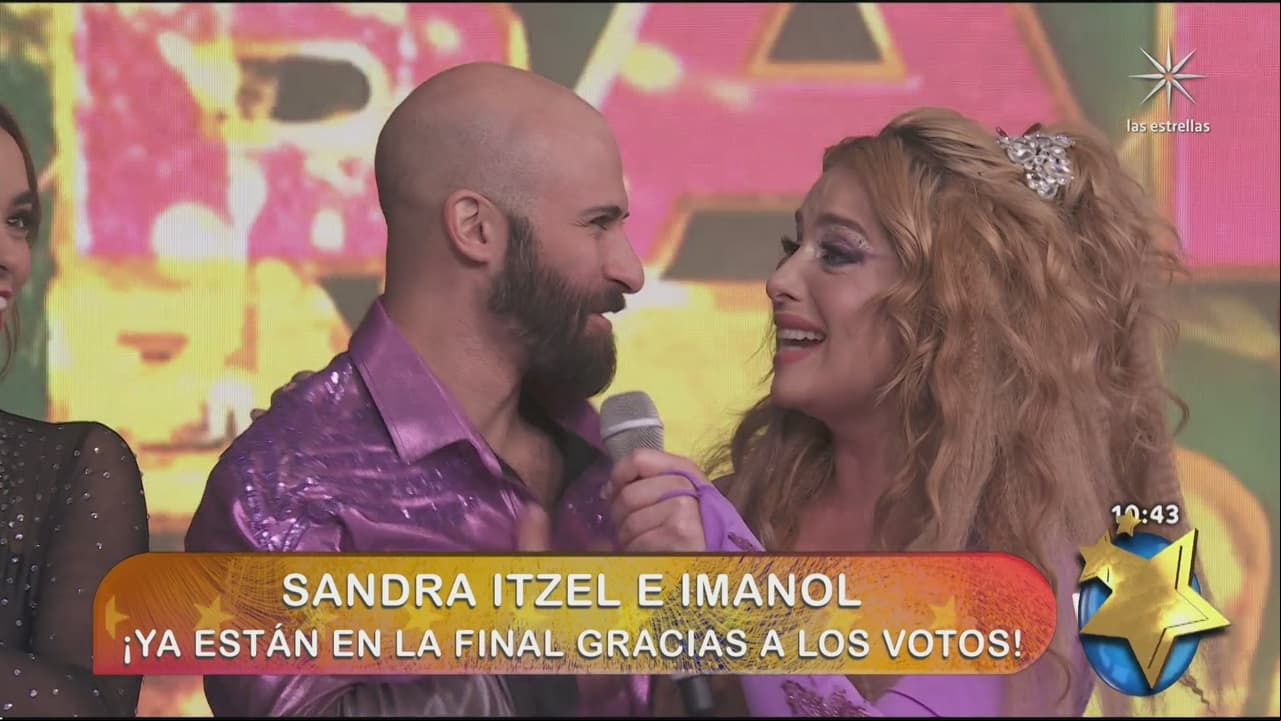 Sandra Itzel e Imanol llegan a la final de Las Estrellas Bailan en Hoy