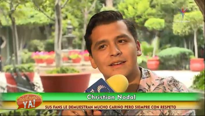 ¡Christian Nodal, cantante de "Adiós amor", graba tema con David Bisbal!