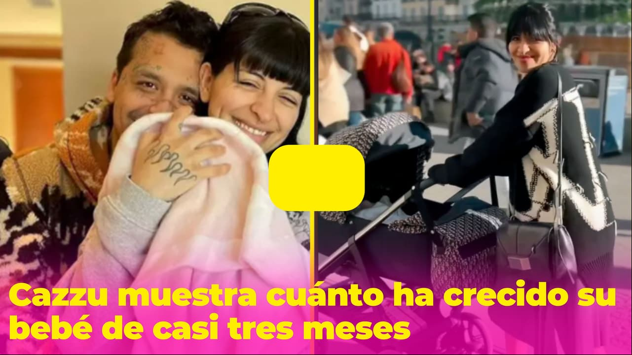 La bebé de Cazzu 'posa' de cuerpo completo y desata ternura por lo mucho que ha crecido
