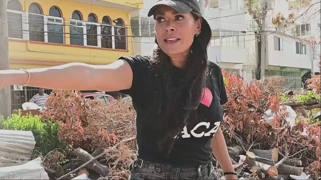 Galilea Montijo regresó a Acapulco: conmovida muestra lo que vio y la promesa que le hizo a su gente