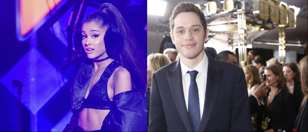 Aseguran que Ariana Grande está comprometida con Pete Davidson