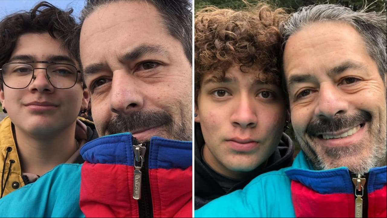 Juan y Pedro, hijos de 'Pato' Levy.