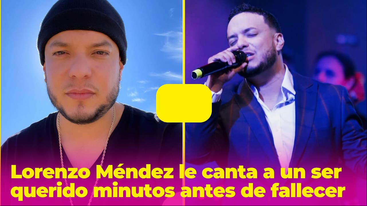Lorenzo Méndez le canta a un ser querido minutos antes de fallecer: su partida lo dejó en shock