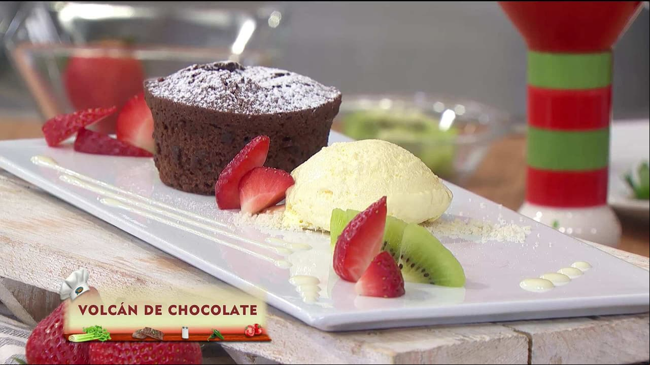 Receta de fin de semana: Volcán de chocolate