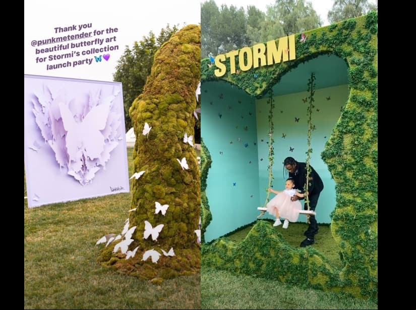 Travis Scott, el padre de Stormi, también estuvo presente en esta celebración a pesar de que su relación sentimental con la empresaria terminó el año pasado, mostrando la gran amistad que conservan por el bien de la niña.