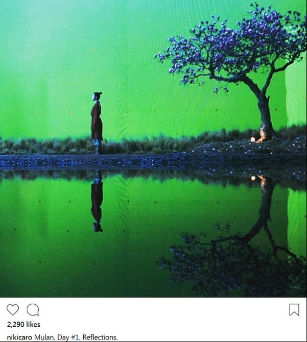 Publican imagen de la filmación del live-action de 'Mulán'
