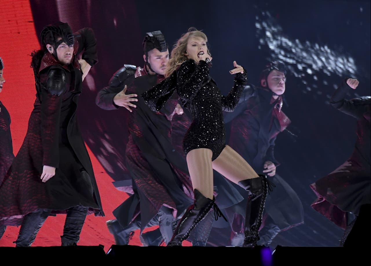 Taylor Swift en su tour 'Reputation' en Nueva Jersey