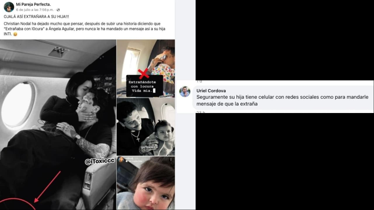 Nodal recibe ofensas por olvidar a su hija por culpa de Ángela Aguilar