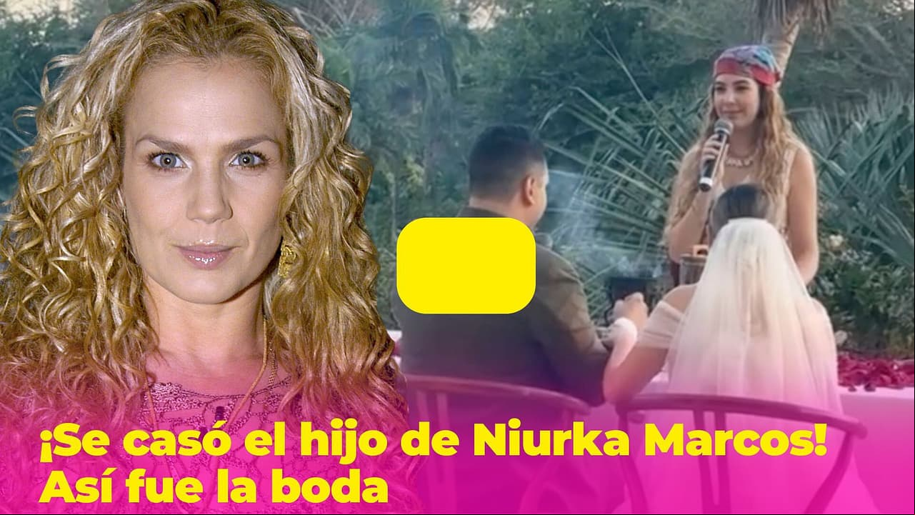 Hijo de Niurka Marcos se casa: Emilio Osorio sorprende a todos al lucir una falda en la boda