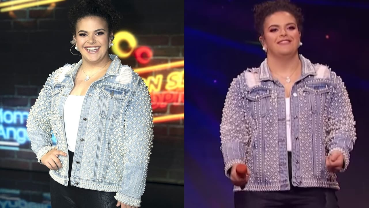 Lucero Mijares apostó por un look más casual para la tercera gala de Juego de Voces.
