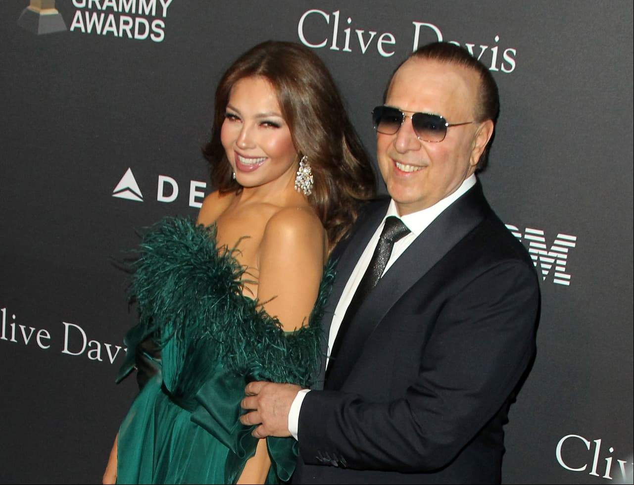 Tommy Mottola huye del resfriado de Thalía