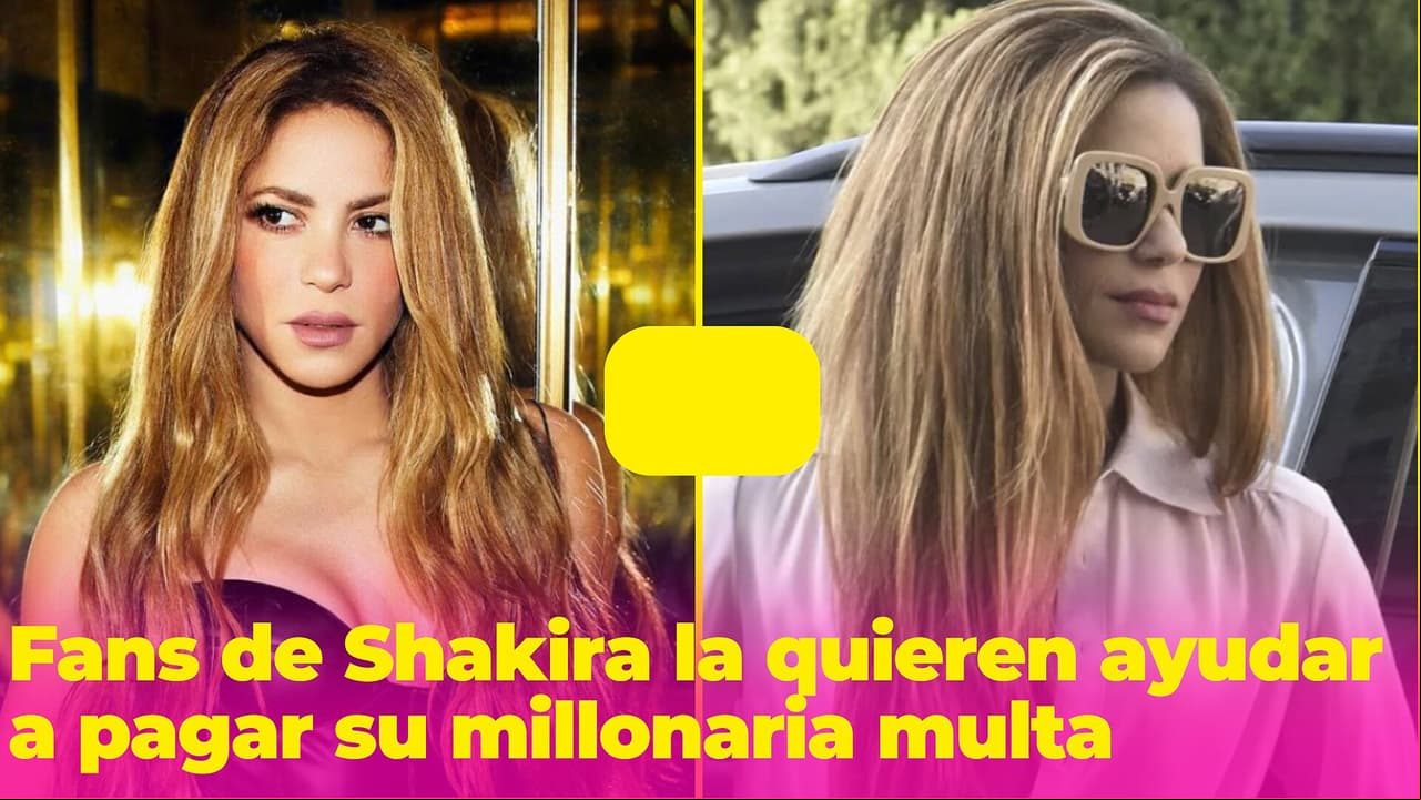 Fans de Shakira tienen un plan para ayudarla a pagar su multa de 7 millones de euros