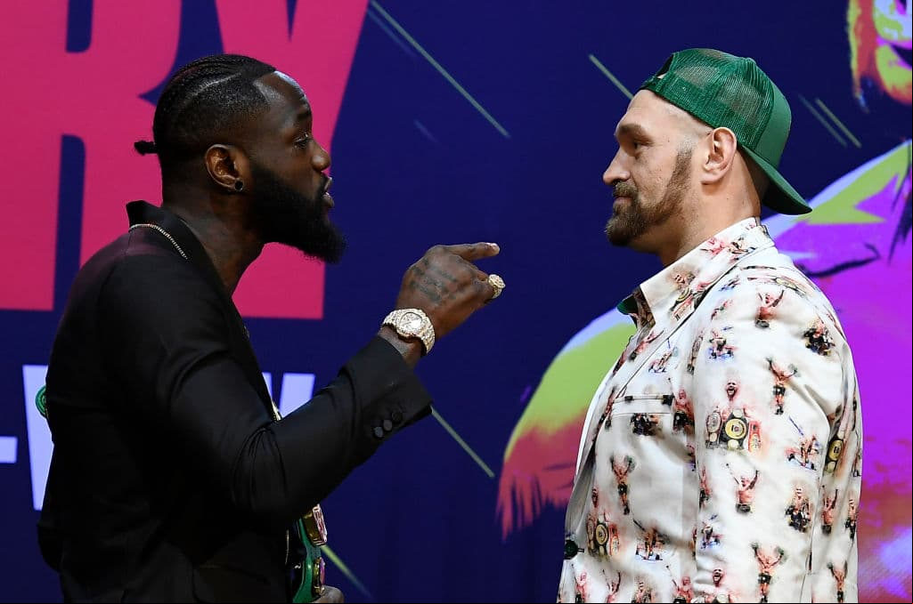 Entre sonrisas y bromas, Deontay Wilder y Tyson Fury presentaron la segunda pelea por el título mundial de los pesados que ostenta Wilder, será en febrero.