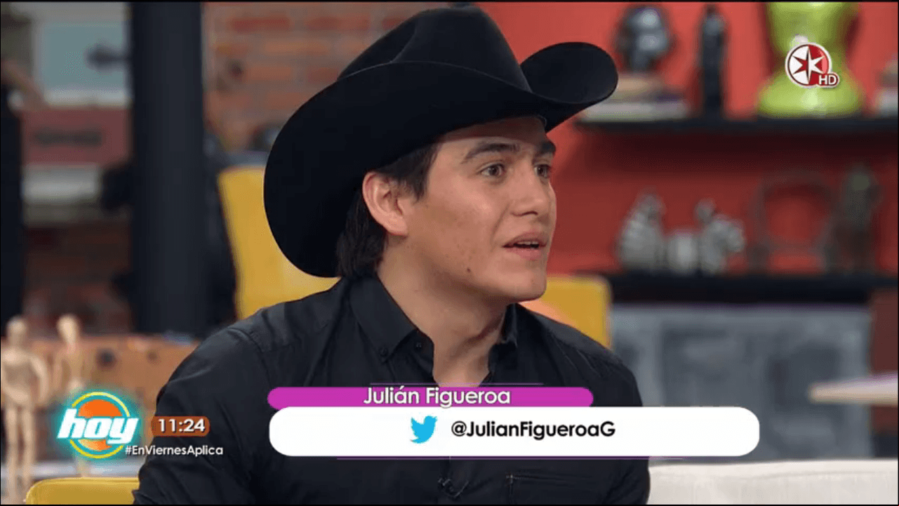 Entérate cómo fue para Julián Figueroa interpretar a su padre
