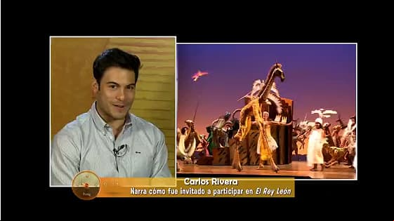 ¡Carlos Rivera confiesa cómo se preparó para interpretar a Simba!