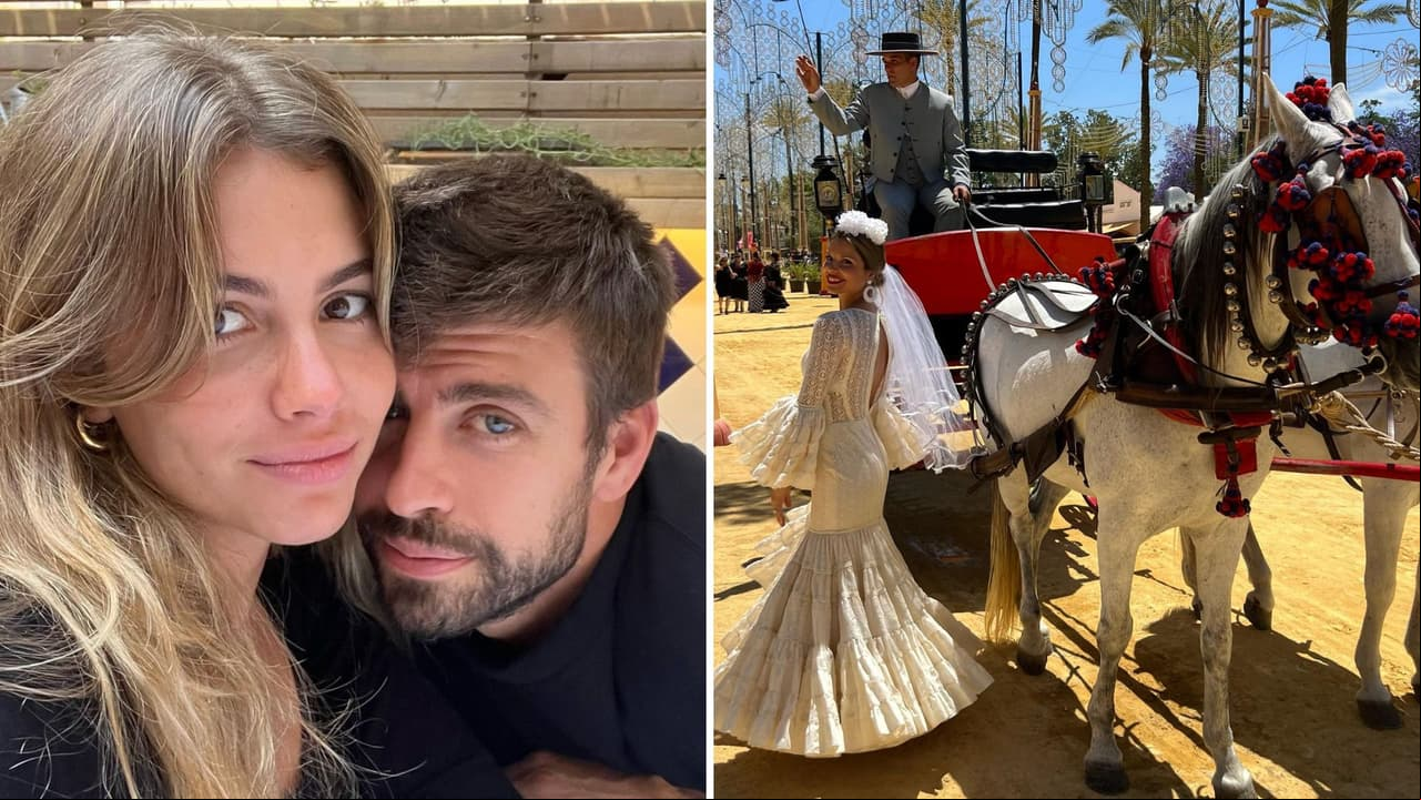 Mientras la boda entre Clara y Piqué parece no llegar, la ex del futbolista se casó y lo presumió