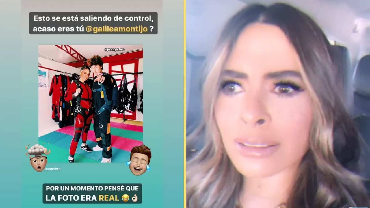 Galilea Montijo le envía mensaje a Juanpa Zurita: "Quiero que seas juez, pero no quiero saltar"