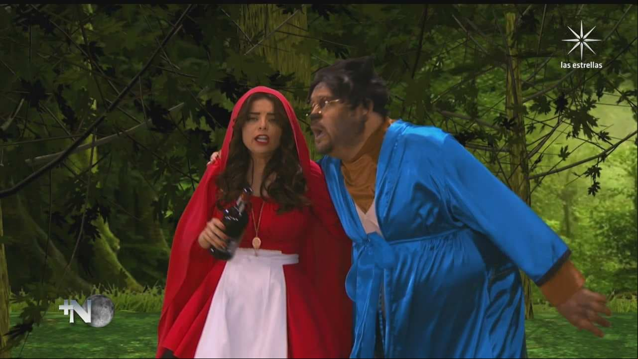 Los Chupicuentos: Violeta Isfel es ‘La Caperucita roja’