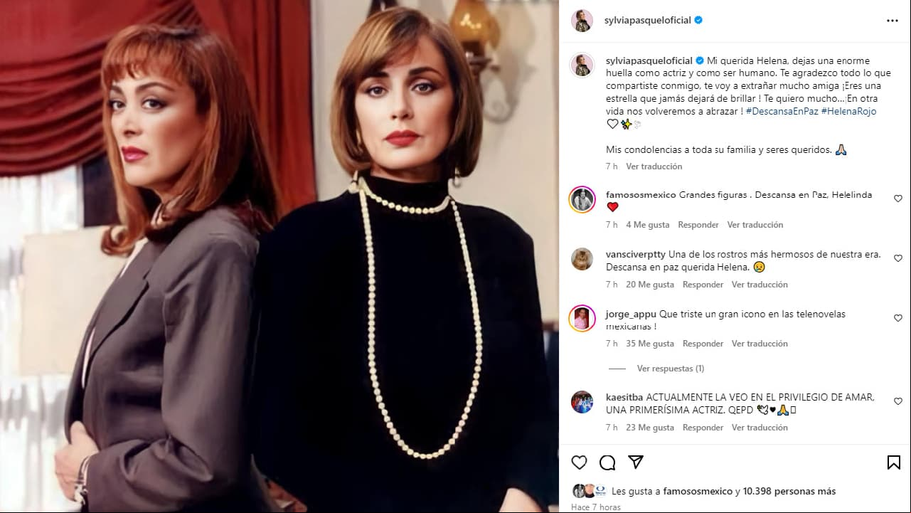 Sylvia Pasquel y Helena Rojo