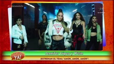 ¡Estrenan Jennifer Lopez y Wisin el tema “Amor, amor, amor”!