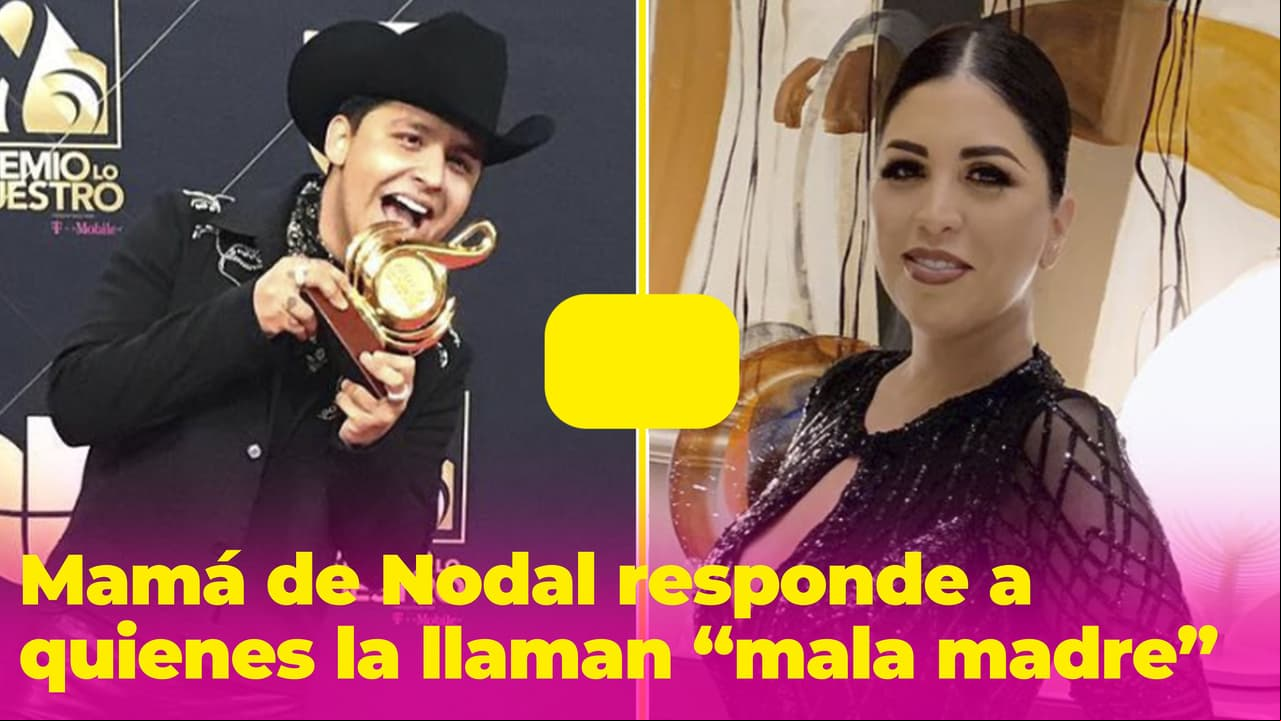 La mamá de Nodal paró en seco a quienes la tachan de ser "mala madre"