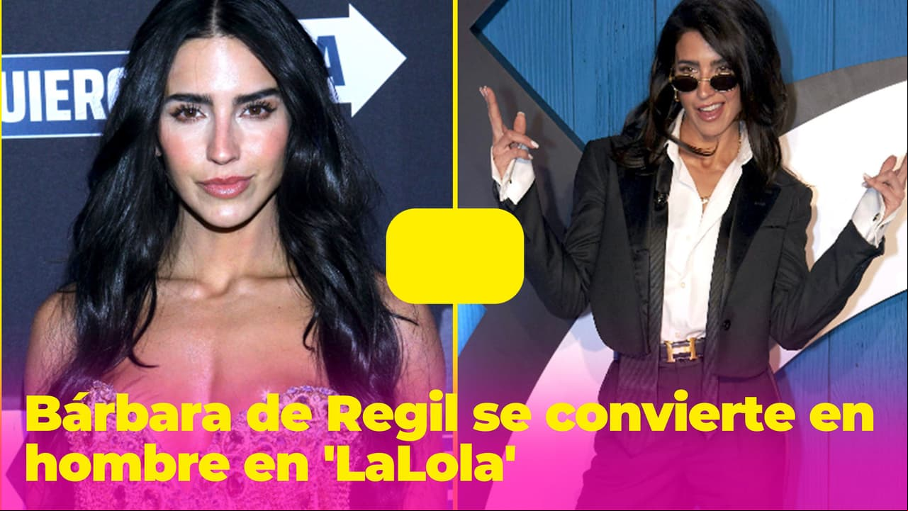 Bárbara de Regil se convierte en hombre en su nueva serie: nunca la habíamos visto así
