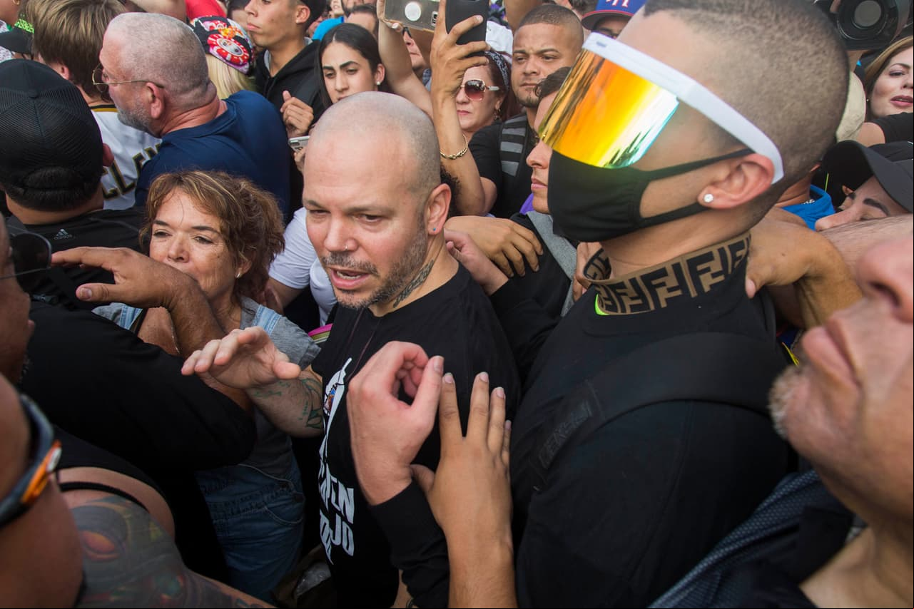 René Pérez (Residente), siempre ha sostenido un discurso por la dignidad política de su nación por medio de sus canciones y redes sociales.