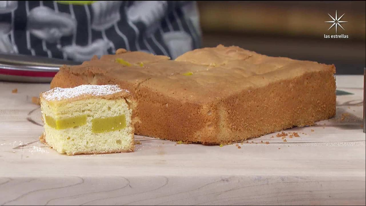 Panetela de guayaba: Prepara este delicioso bizcocho relleno de ate