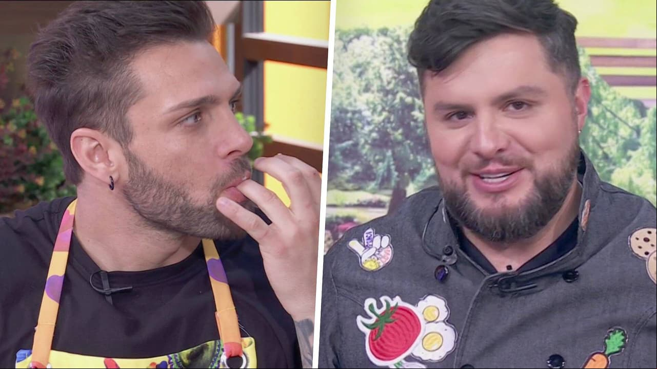 Nicola Porcella se chupó los dedos con la receta saludable de Paul Stanley