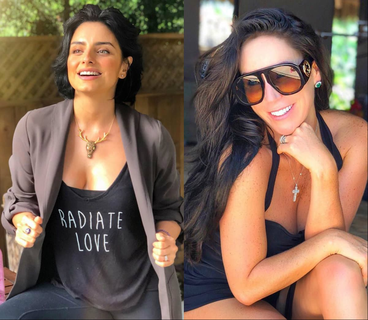 Aislinn Derbez e Inés Gómez Mont... ¿Cuál de las dos luce mejor después del embarazo?